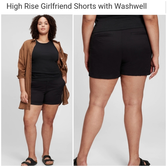 GAP Pants - 👀50% OFF🩳 NWT‼️ GAP brand High Rise 5" Girlfriend Shorts